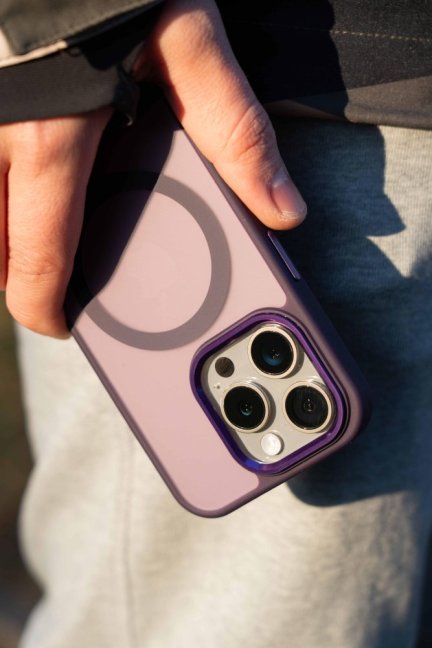 POUZDRO SWISSTEN MagStick FLEX PRO APPLE IPHONE 16e FIALOVÉ
