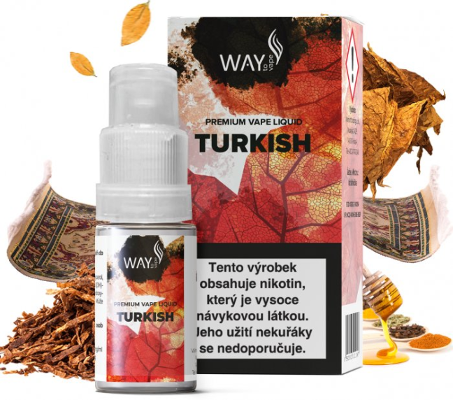 Liquid WAY to Vape Turkish 10ml-18mg