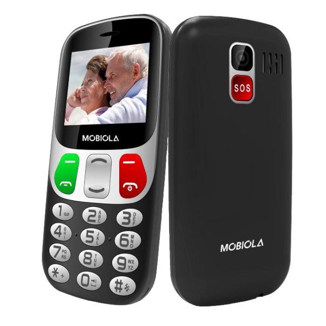 Mobiola MB800 Senior Dual SIM Black CZ