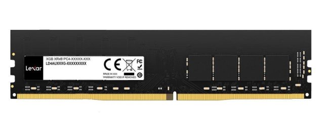 Lexar DDR4 16GB UDIMM 3200MHz, CL22 - Blister balení