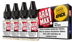 Liquid ARAMAX 4Pack Max Peach 4x10ml-18mg