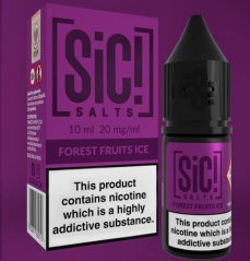 Sic!Salts - Salt e-liquid - Forest Fruits Ice - 10ml - 20mg