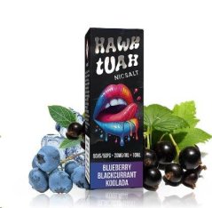 Hawk Tuah Salt - Blueberry Blackcurrant Koolada - 10ml - 20mg Chladivé borůvky s černým rybízem