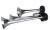 3-tónová fanfára 355mm, chromová, bez kompresoru sn-012