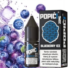 Popič! - Salt e-liquid - Blueberry Ice - 10ml - 20mg