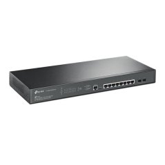 TP-LINK "JetStream™ 8-Port 2.5GBase-T and 2-Port 10GE SFP+ L2+ Managed Switch with 8-Port PoE+PORT: 8× 2.5G PoE+ Ports,