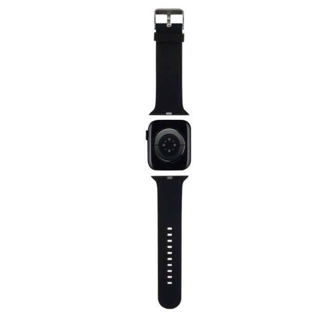 Karl Lagerfeld Choupette Head NFT Řemínek pro Apple Watch 42/44/45/49 Black