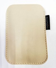 Pouzdro easy koženka Xperia X10 Mini béžová barva - 55x90mm