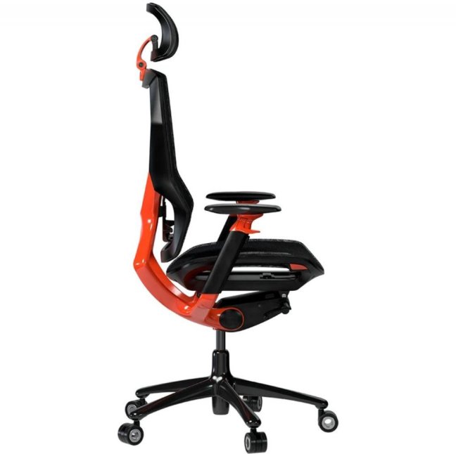 LORGAR herní židle Grace 855, černá/červená