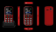 Mobiola MB200 Dual SIM Red