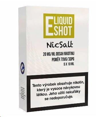E-Liquid Shot - Booster NicSalt - 70VG / 30PG - 20mg - 5x10ml