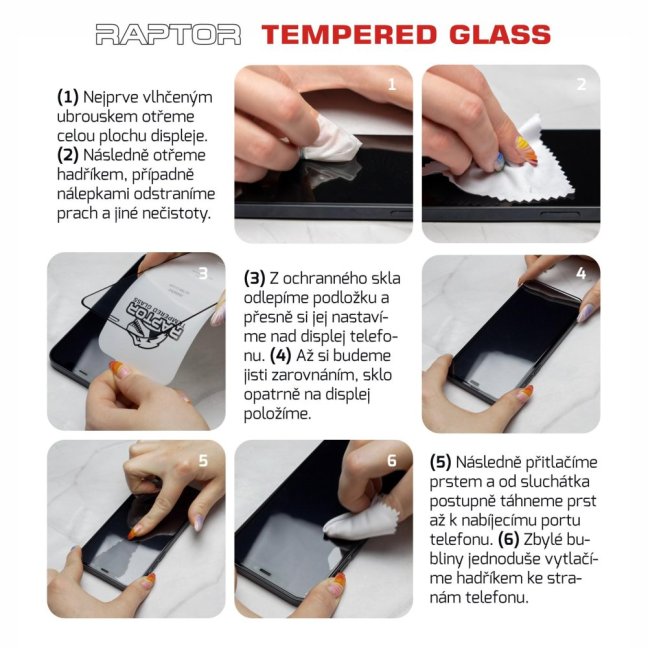 SWISSTEN RAPTOR DIAMOND ULTRA CLEAR 3D TEMPEROVANÉ SKLO PRO SAMSUNG GALAXY A36 ČERNÉ