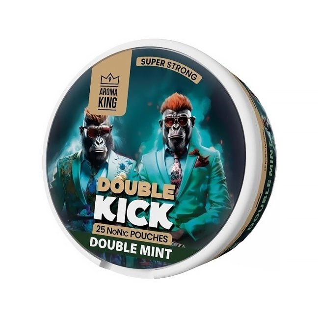 Aroma King Double Kick - NoNic sáčky - Double Mint - 10mg /g