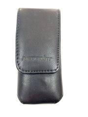 Pouzdro kožené svislé na Nokia 6700, C5, 2710 černé 100x35mm