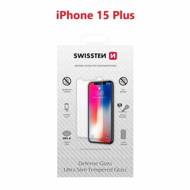 OCHRANNÉ TEMPEROVANÉ SKLO SWISSTEN PRO APPLE IPHONE 16 PRO MAX RE 2.5D