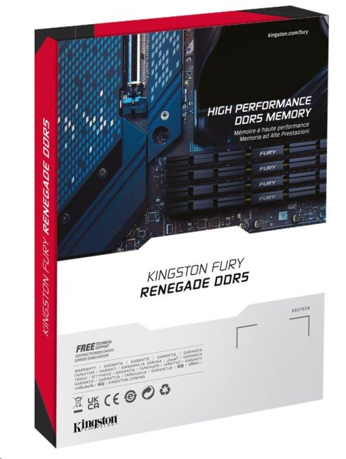 Kingston FURY Renegade DDR5 16GB 7200MHz DIMM CL38 RGB