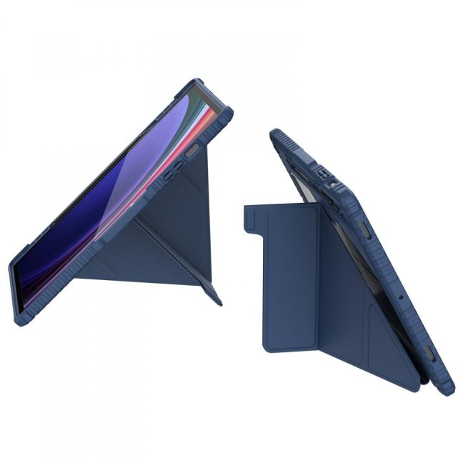 Nillkin Bumper PRO Protective Stand Case Multi-angle pro Samsung Galaxy Tab S9+ Sapphire Blue