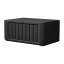 Synology DiskStation DS1823xs+, 6-bay NAS, CPU QC Ryzen V1780 64bit, RAM 8GB, 3x USB 3.2, 2x eSATA,2/1x 1/10GLAN,2x NVM
