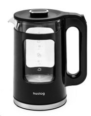 RYCHLOVARNÁ KONVICE HUSLOG 1,7L ČERNÁ SKLO/PLAST