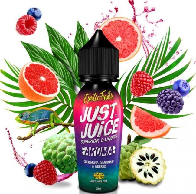 Příchuť Just Juice Shake and Vape 10ml Cherimoya Grapefruit & Berries
