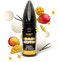 Riot BAR EDTN - Salt e-liquid - Mango Vanilla ICE Cream - 10ml - 5mg