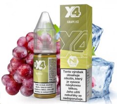 X4 Bar Juice Salt - E-liquid - Grape ICE (Chladivé hroznové víno) - 10mg