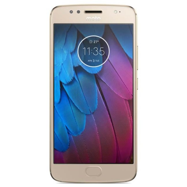 Lenovo Moto G5s 3GB/32GB Dual SIM (XT1794) Fine Gold CZ vystaveno - velké oděrky z.kryt a rámeček