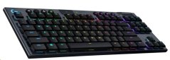 Logitech G915 TKL Tenkeyless LIGHTSPEED Wireless RGB Mechanical Gaming Keyboard - CARBON - CZE-SKY INT' L - INTNL