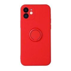 Vennus Silicone Ring Case Samsung Galaxy S22 Ultra Red
