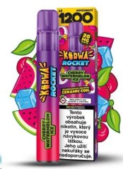 Kurwa Rocket - Jednorázová e-cigareta- 20mg - Cherry Watermelon Ice