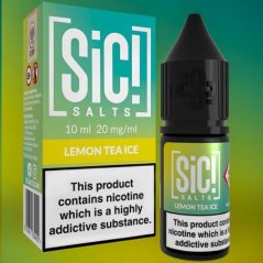 Sic!Salts - Salt e-liquid - Lemon Tea Ice - 10ml - 20mg