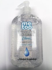 Hygienický gel na ruce "me too" 500ml po expiraci