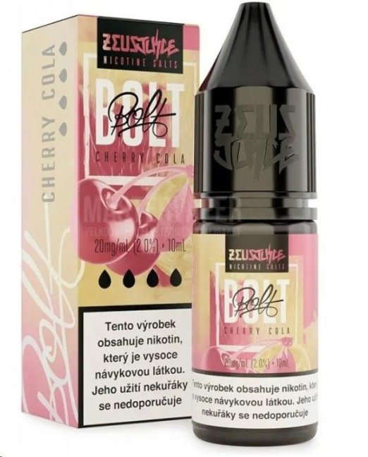 Zeus Juice BOLT Salt - E-liquid - Cherry Cola - 10ml - 20mg
