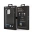 BMW M PU Carbon Blue Line Zadní Kryt pro iPhone 14 Pro Max Black