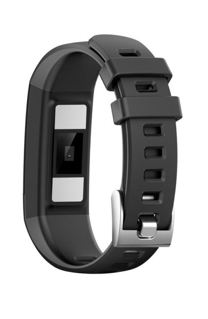 CANYON náramek SmartCoach SB-75, EKG+PPG funkce, IP67, režim Multi-sport, iOS/Android, cerná