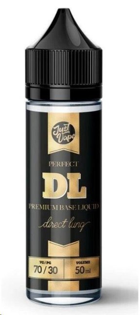 JustVape - DL - VG70/PG30 - 50ml - 0mg Beznikotinová báze