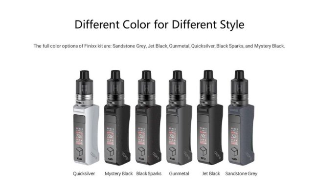 Aspire Finixx - Pod Grip Kit - 80W (Quicksilver)