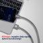 DATOVÝ KABEL SWISSTEN TEXTILE USB / USB-C 1,2 M RŮŽOVO/ZLATÝ