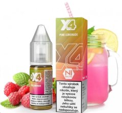 X4 Bar Juice - Maliny, citrón (Pink Lemon) 10ml - 20mg