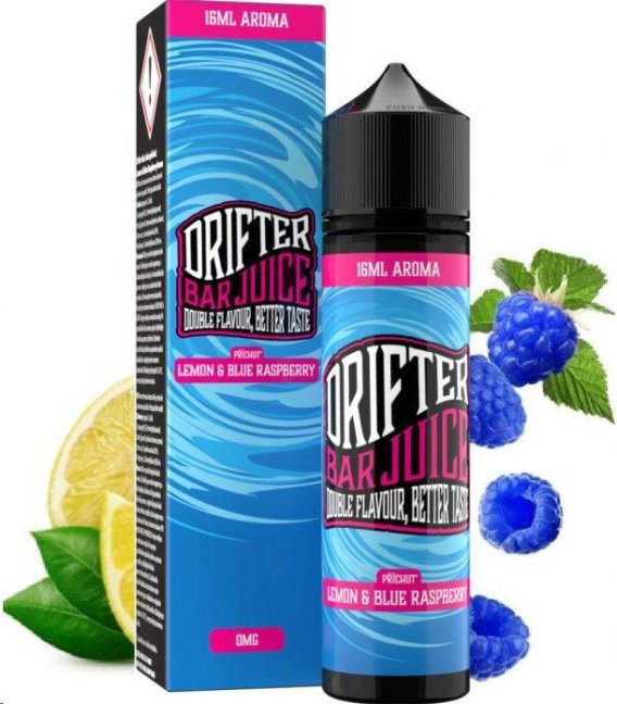 Příchuť Drifter Bar Juice S&V 16ml Lemon and Blue Raspberry