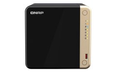 QNAP NAS desktop TS-464-8G (2,9GHz / 4GB RAM / 4x 3.5" SATA / 1xHDMI 2.0 / 2xPCIe / 2x2,5GbE / 2xUSB 2.0 / 2xUSB 3.2)