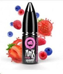 Riot SALT Hybrid - Strawberry Raspberry Blueberry - 20mg Jahoda, malina a borůvka