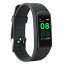 CANYON chytrý náramek, barevný 0,96" display, IP67, monitor tepu, režim Multi-sport, iOS a android, černá