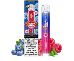 QUNDA XXL - JEDNORÁZOVÁ E-CIGARETA - 20 MG - BLUEBERRY RASBERRY 1ks