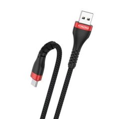 FONENG KABEL X82 - USB TO TYPE C - 3A 1M BLACK