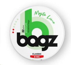 Bagz MOJITO LIME (Mojito a limetka) 8mg - Nikotinové sáčky