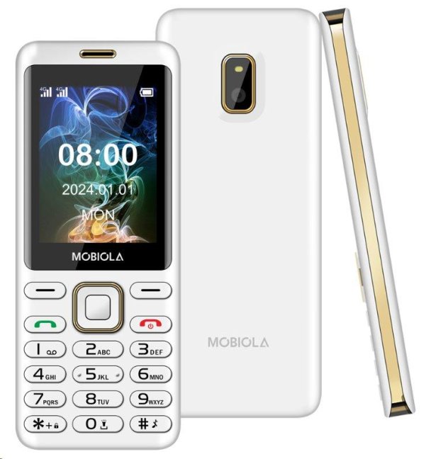 Mobiola MB2400 Dual SIM White CZ