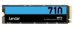 Lexar SSD NM710 PCle Gen4 M.2 NVMe - 500GB (čtení/zápis: 5000/2600MB/s)