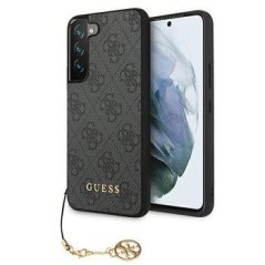 Original Guess Charms Colection Case Samsung Galaxy S22 Gray