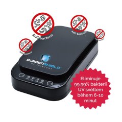 Screenshield UV sterilizátor černý